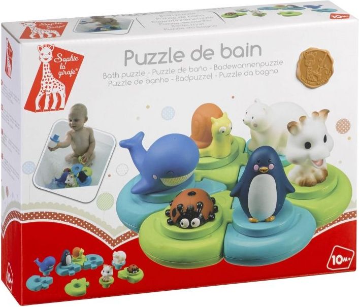 Zábavné puzzle se zvířátky do vany Vulli - obrázek 2