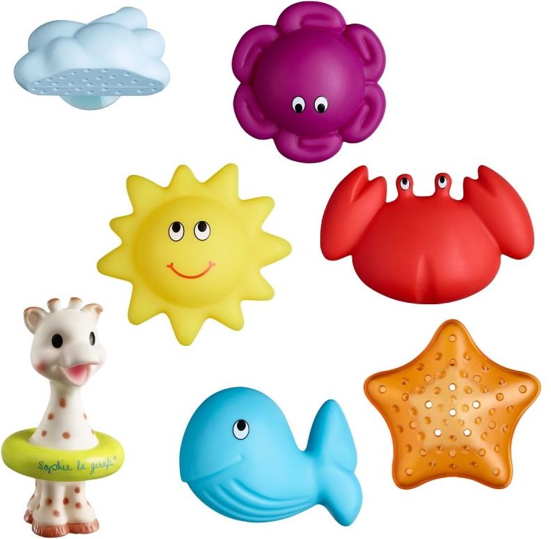 Sada hraček do vody Vulli Žirafa Sophie - obrázek 2