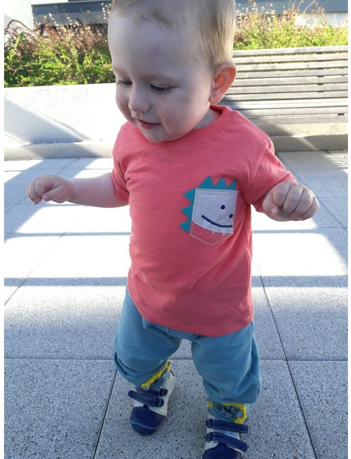 Chlapecké tričko s krátkým rukávem 61305 Cigit Kids Velikost: 80 (6-12m) - obrázek 4