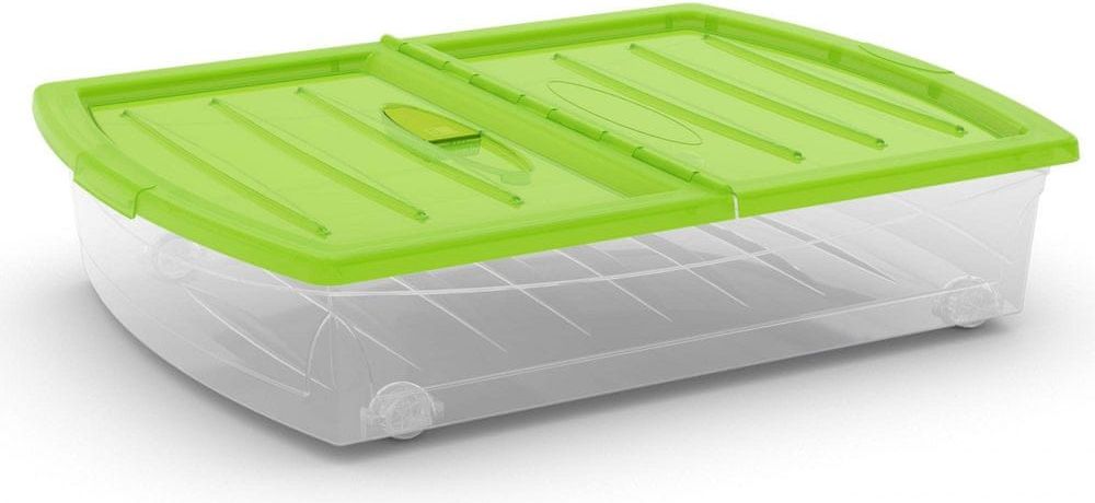 Kis Spinning box s kolečky 56 l zelená - obrázek 1