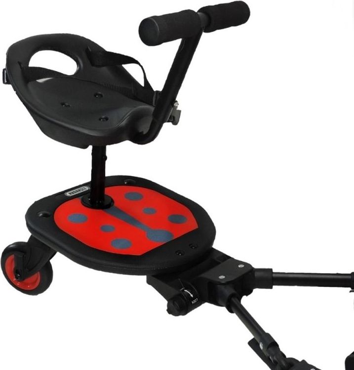 Přídavný skateboard se sedátkem a řídítky Eichhorn Lady Bug - obrázek 1