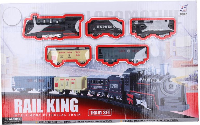 Wiky Vehicles Vlak set 103,5x67,5 cm - obrázek 2