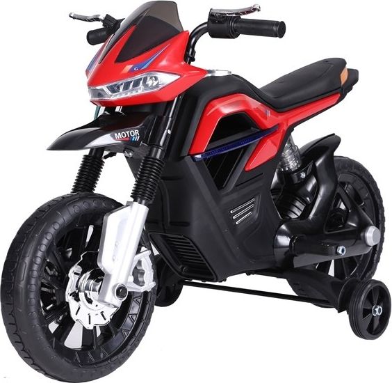 Mamido Dětská elektrická motorka JT5158 červená L-4096 - obrázek 1