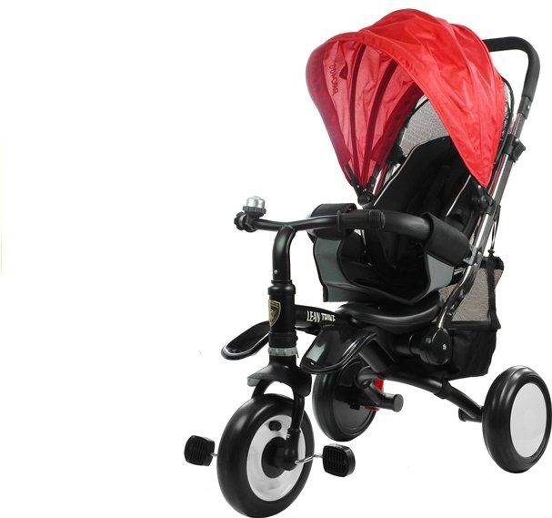 Mamido  Dětská tříkolka PRO400 červená  L-3805 - obrázek 1