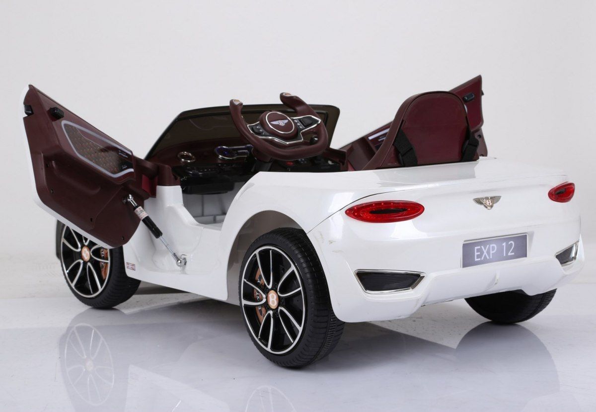 Dětské elektrické autíčko Bentley EXP12 - lakované vínové - obrázek 7