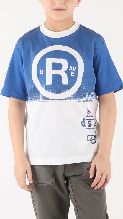 Taha Triko děstké Diesel | Modrá Bílá | Chlapecké | 10 let - obrázek 1