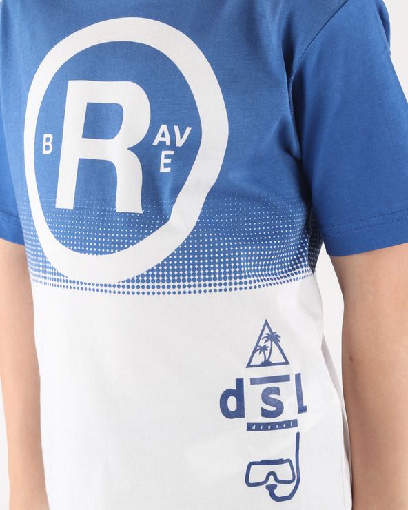 Taha Triko děstké Diesel | Modrá Bílá | Chlapecké | 10 let - obrázek 3