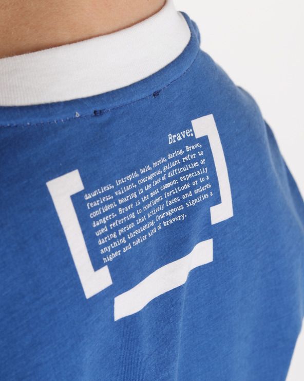 Taha Triko děstké Diesel | Modrá Bílá | Chlapecké | 10 let - obrázek 4