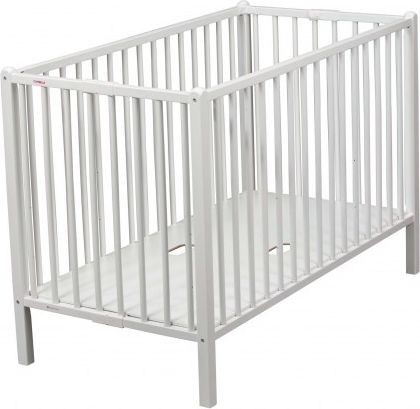 COMBELLE Dětská postýlka 60x120 cm Romeo bílá - obrázek 1