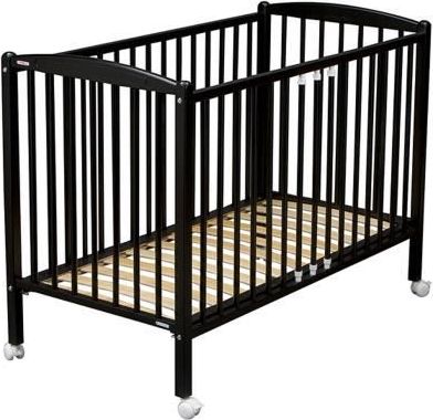 COMBELLE Dětská postýlka 70x140cm Arthur černá - obrázek 1