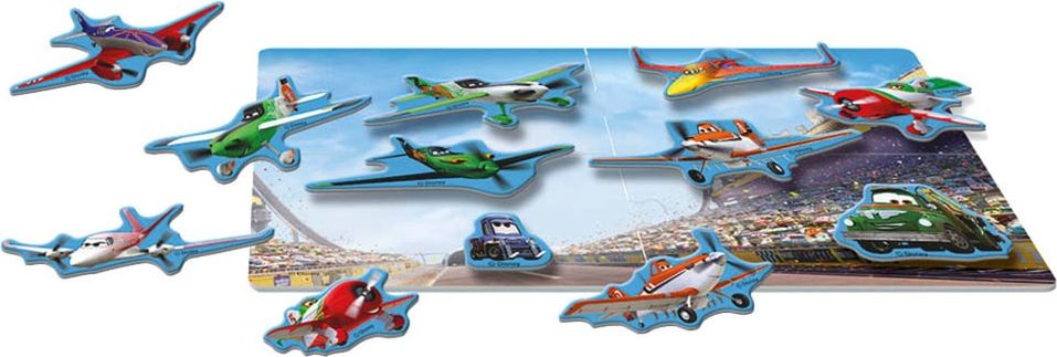 Dino LETADLA magnety Puzzle - obrázek 2