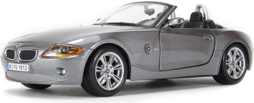 Bburago BMW Z4 1:24 šedá - obrázek 1