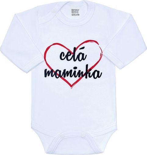 Body s potiskem New Baby celá maminka&nbsp;-&nbsp;86 (12-18m) - obrázek 1