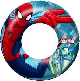 Dětský nafukovací kruh Bestway Spider-Man, Modrá - obrázek 1