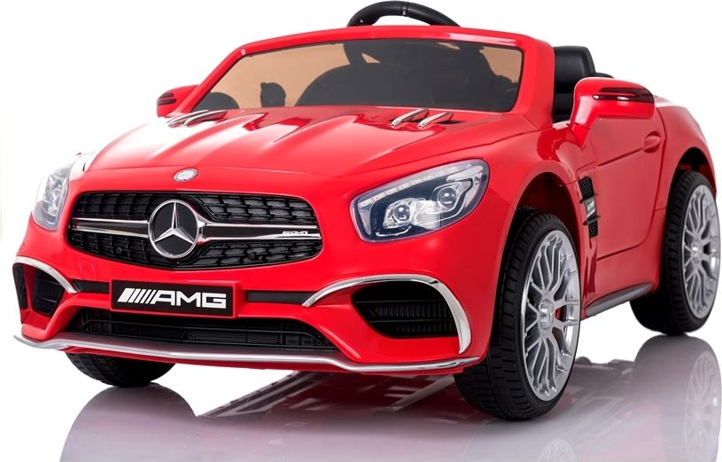 Mamido Elektrické autíčko Mercedes SL65 LCD červený SL65 LCD C - obrázek 1