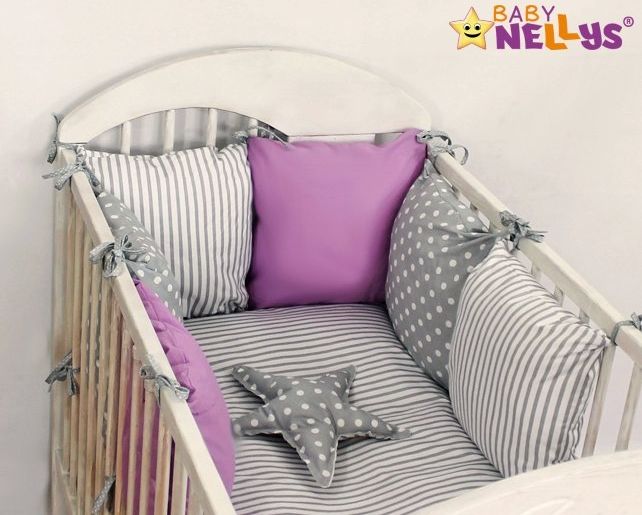 Baby Nellys Mantinel Be Love Lux 135x100cm, polštářkový s povlečením vzor č. 4 - obrázek 5