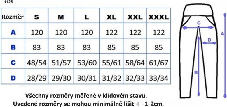Be MaaMaa Bavlněné, těhotenské kalhoty s kapsami - sv. modré , vel. XL - obrázek 5