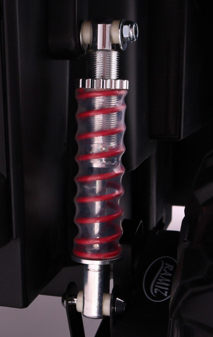Dětská elektrická bugina 4x4 2.4GHz SuperStar, LCD - červená - obrázek 7