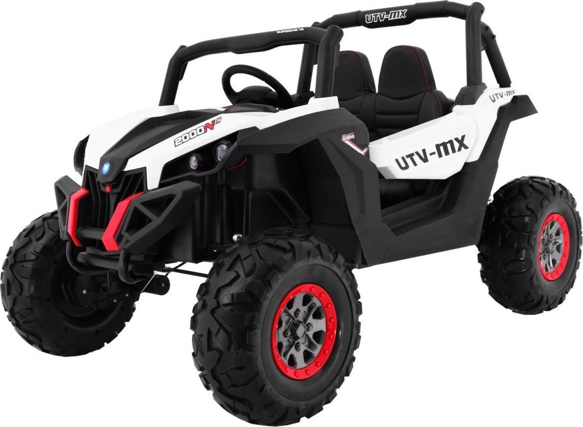 Dětská elektrická bugina 4x4 2.4GHz SuperStar, LCD - červená - obrázek 14