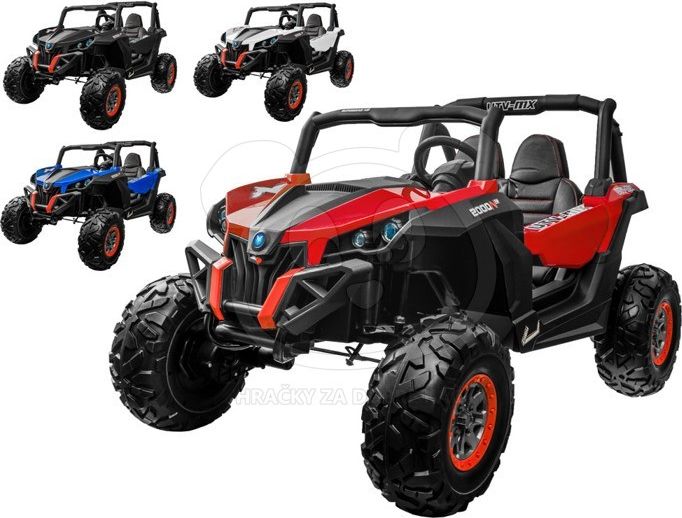 Dětská elektrická bugina 4x4 2.4GHz SuperStar, LCD - maskáčová - obrázek 15