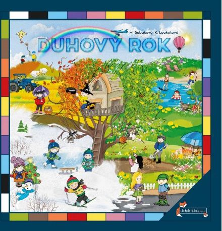 Didakticka hra Duhový rok - obrázek 1