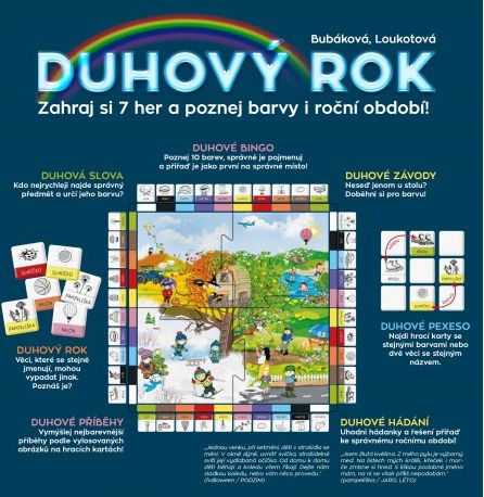 Didakticka hra Duhový rok - obrázek 2