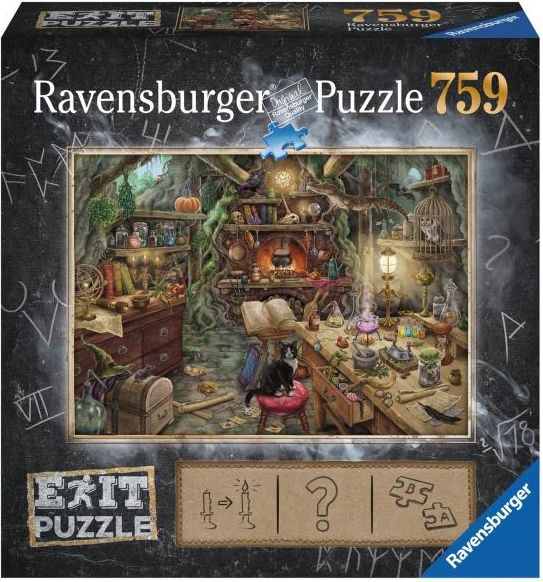 Ravensburger EXiT Puzzle: Hexenküche (Kouzelnická kuchyně) - obrázek 1