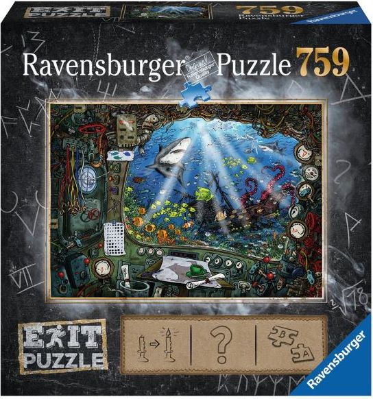 Ravensburger EXiT Puzzle: Im U-Boot (V ponorce) - obrázek 1
