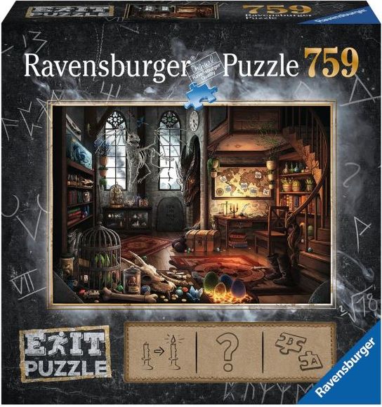 Ravensburger EXiT Puzzle: Im Drachenlabor (Dračí laboratoř) - obrázek 1