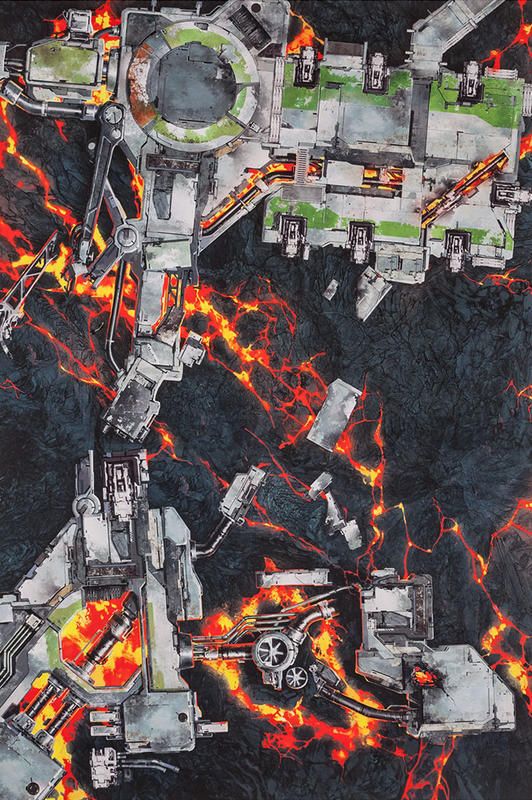 Gamemat.eu Herní podložka 6'x4' (183x122 cm) - různé motivy Barva: Sands of Time - obrázek 9