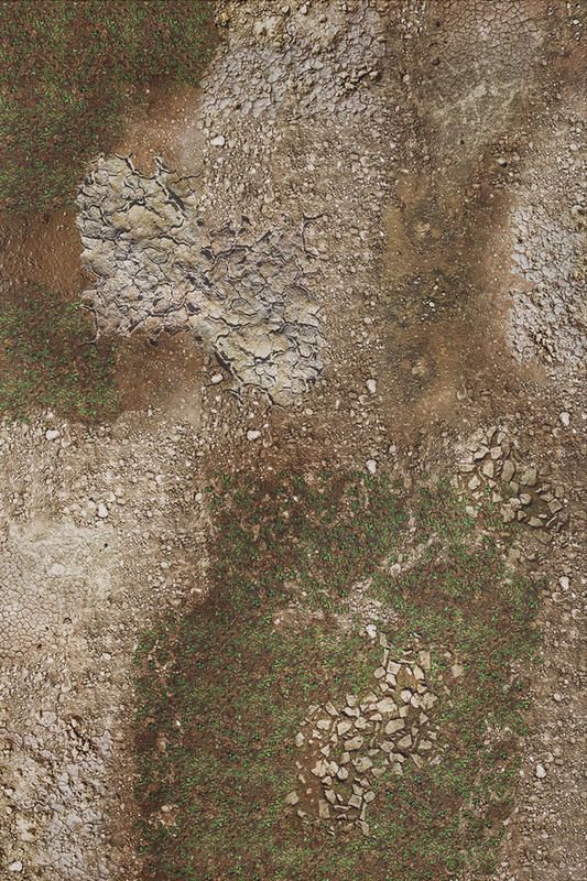 Gamemat.eu Herní podložka 6x4 Barva: Battleground - obrázek 1