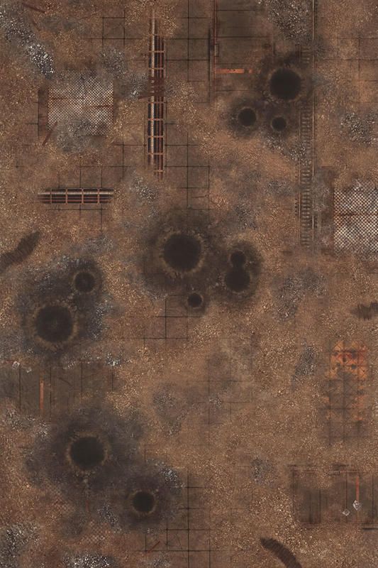 Gamemat.eu Herní podložka 6x4 Barva: Battleground - obrázek 5