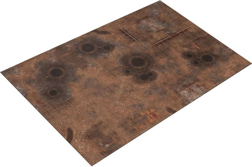 Gamemat.eu Oboustranná herní podložka 6'x4' (183 x 122cm) - různé motivy Barva: Quarantine Zone & Fallout Zone - obrázek 16
