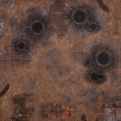 Gamemat.eu Herní podložka 4'x4' (122 x 122 cm) - různé motivy Varianta: Imperial Base - obrázek 6