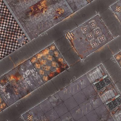 Gamemat.eu Herní podložka 4'x4' (122 x 122 cm) - různé motivy Varianta: Imperial Base - obrázek 8