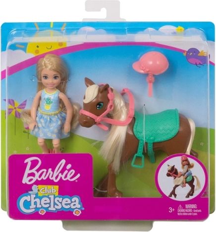 Barbie Chelsea a poník - obrázek 1