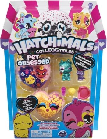 HATCHIMALS LETNÍ SÉRIE ČTYŘBALENÍ S7 - obrázek 1