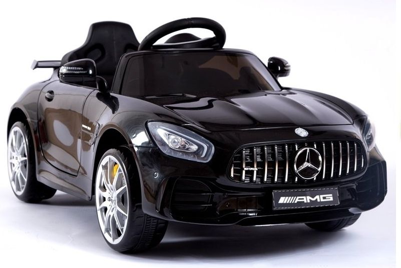 Elektrické autíčko Mercedes AMG GT R - černé - obrázek 1