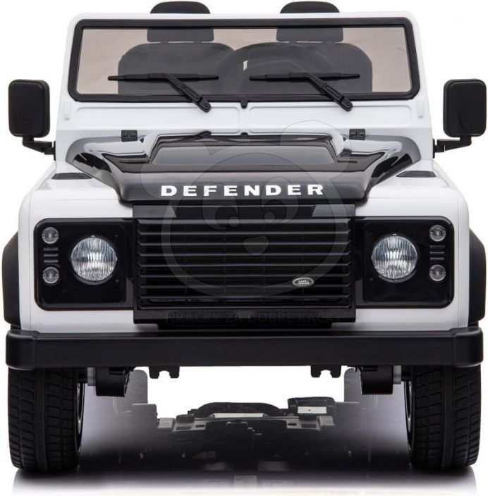 Elektrické autíčko Land Rover DEFENDER - bílé - obrázek 3