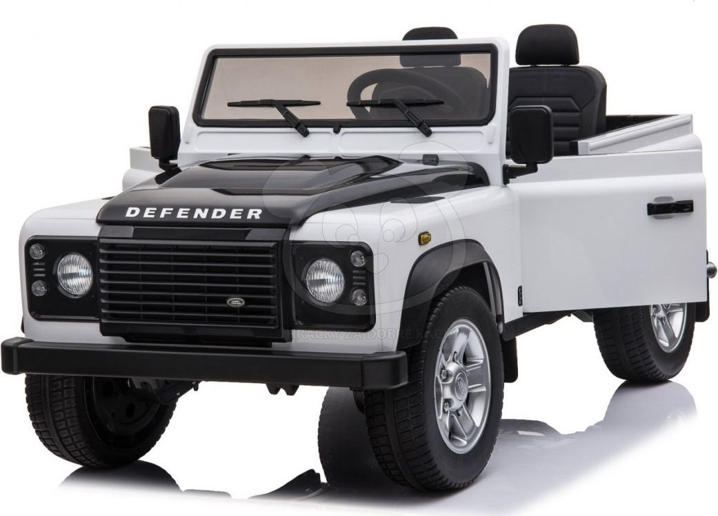 Elektrické autíčko Land Rover DEFENDER - bílé - obrázek 10