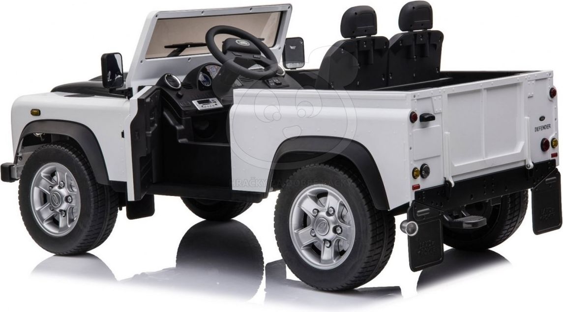 Elektrické autíčko Land Rover DEFENDER - bílé - obrázek 11