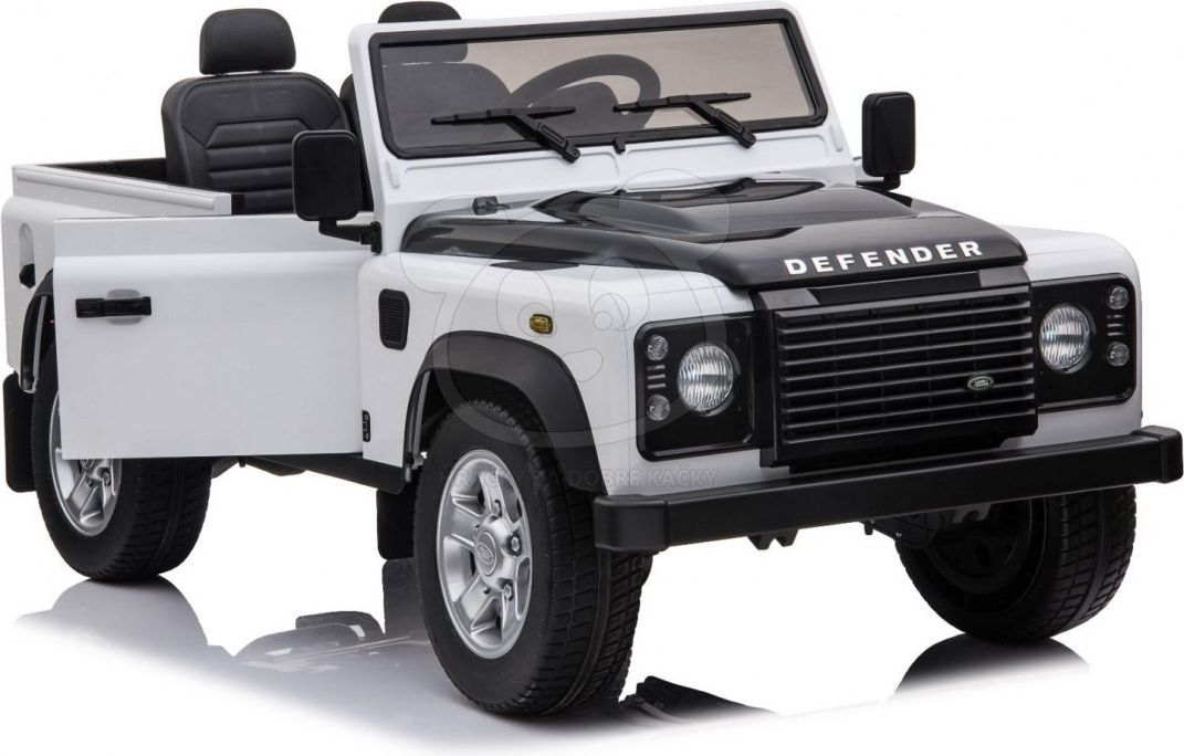 Elektrické autíčko Land Rover DEFENDER - bílé - obrázek 14