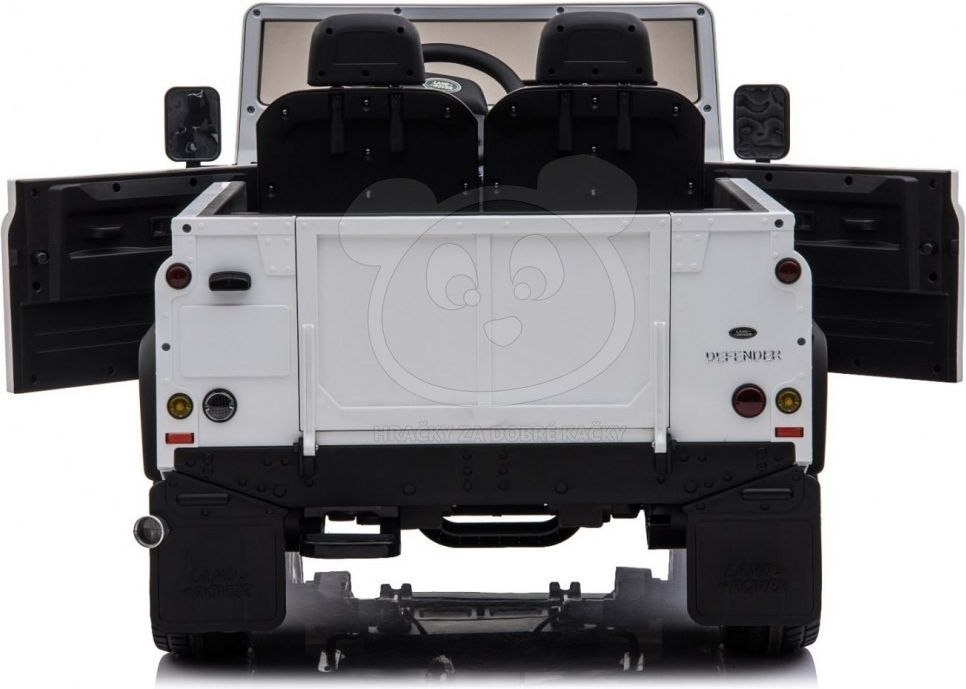 Elektrické autíčko Land Rover DEFENDER - oranžové - obrázek 12