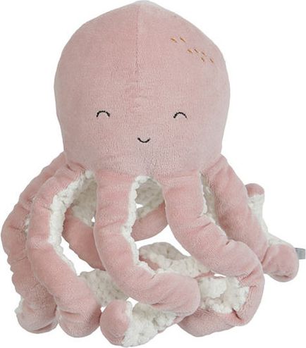 Tiamo Little Dutch malá plyšová chobotnička ocean pink - obrázek 2