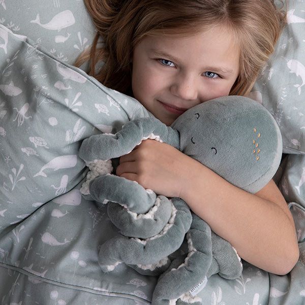 Tiamo Little Dutch malá plyšová chobotnička ocean pink - obrázek 4