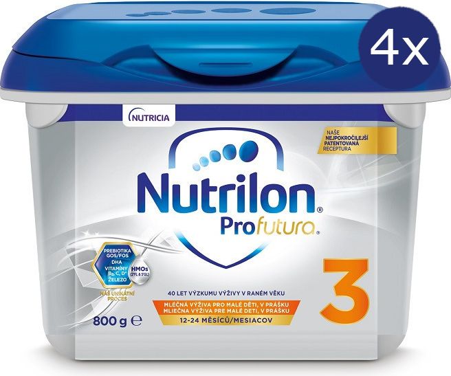Nutrilon 3 Profutura 800g - balení 4 ks - obrázek 2