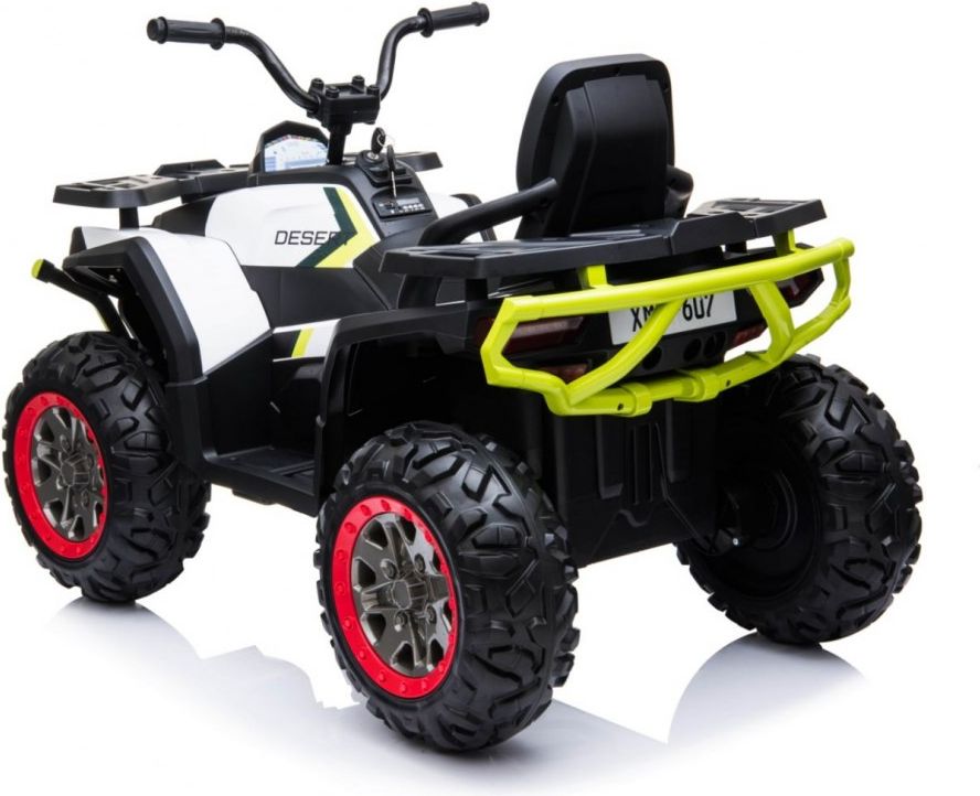 Dětská elektrická čtyřkolka X-MAX 607 - bilá - obrázek 12