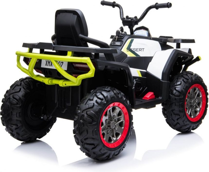 Dětská elektrická čtyřkolka X-MAX 607 - žlutá - obrázek 10