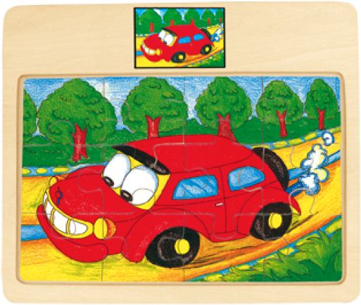 Puzzle na desce - obrázek 1