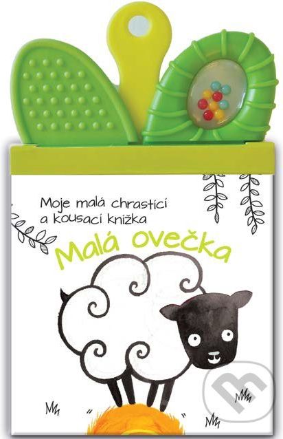 Moje malá chrasticí a kousací knížka: Malá ovečka - - obrázek 1